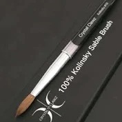 Crystal Clawz - Pure Kolinsky Sable Acrylic Brushes - #10 - R795